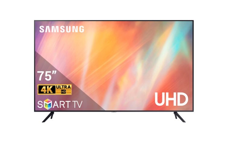 Smart Tivi Samsung 4K 75 inch UA75AU7700KXXV