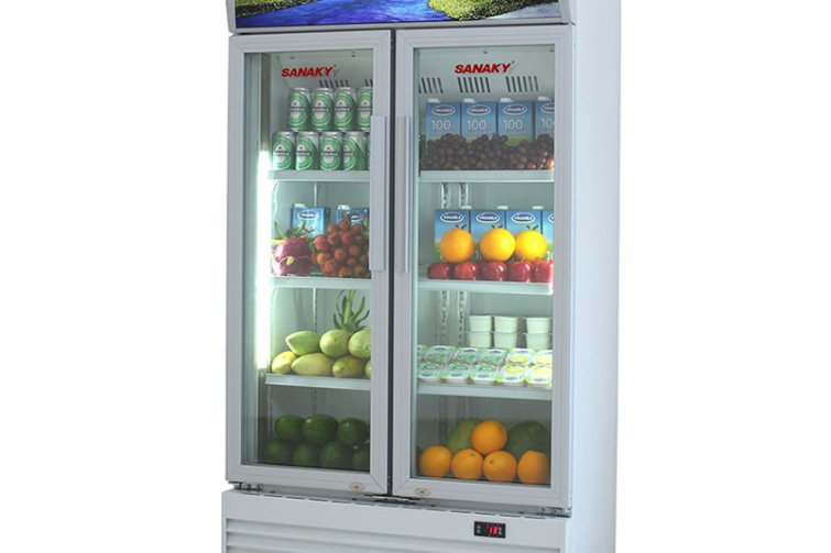 Tủ mát 2 cánh inverter Sanaky 700 lít VH8009HP3