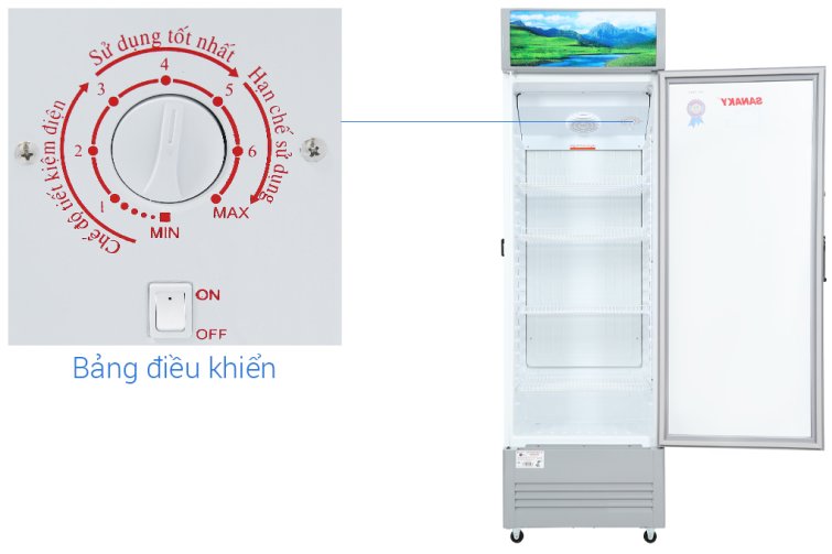 Tủ mát Sanaky inverter 340 lít VH408K3L