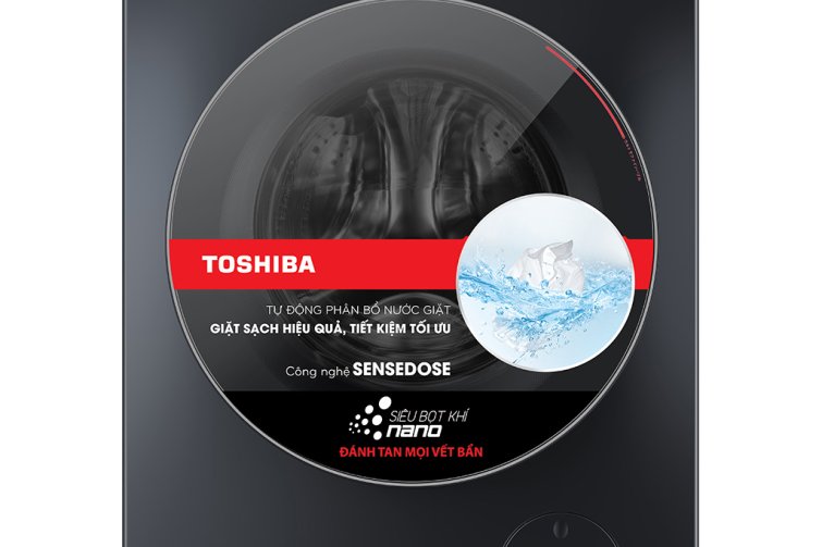 Máy giặt sấy Toshiba TWD-BM135GF4V(MG) 12.5/8kg