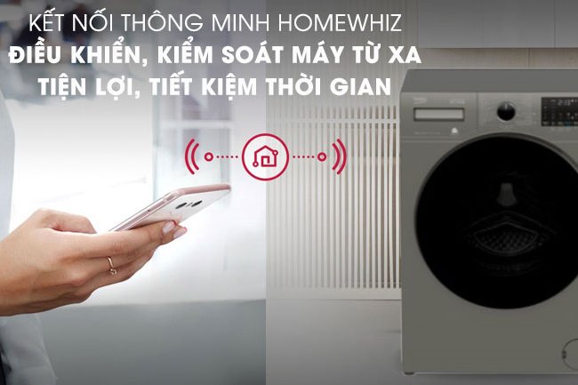 Máy giặt Beko Inverter 9 kg WCV9614XB0STM