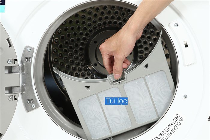 Máy Sấy Thông Hơi Electrolux 8.5 Kg EDV854J3WB