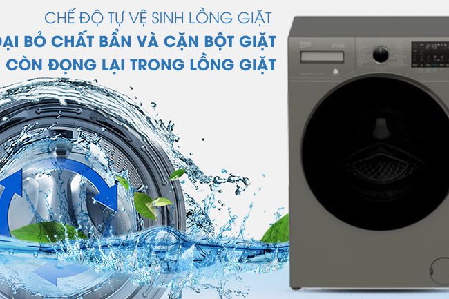 Máy giặt Beko Inverter 9 kg WCV9614XB0STM