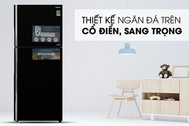 Tủ lạnh Hitachi 450L R-FG560PGV8 (GBK)