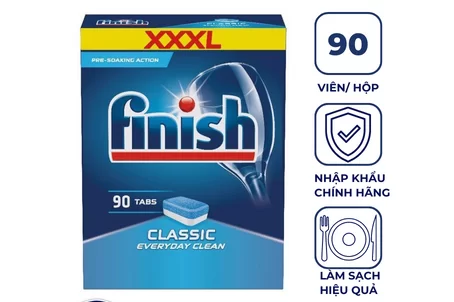 Viên rứa bát Finish Classic 90 viên